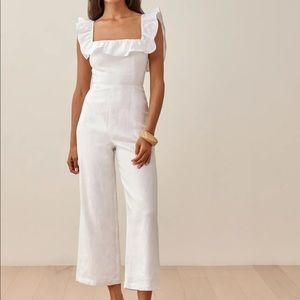 Reformation Juniper Linen Jumpsuit